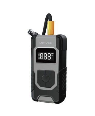 Lenyes LCI201 Oto Araç Lastik Şişirme Pompası Çok Modlu Dijital Ekranlı Araç Hava Kompresörü