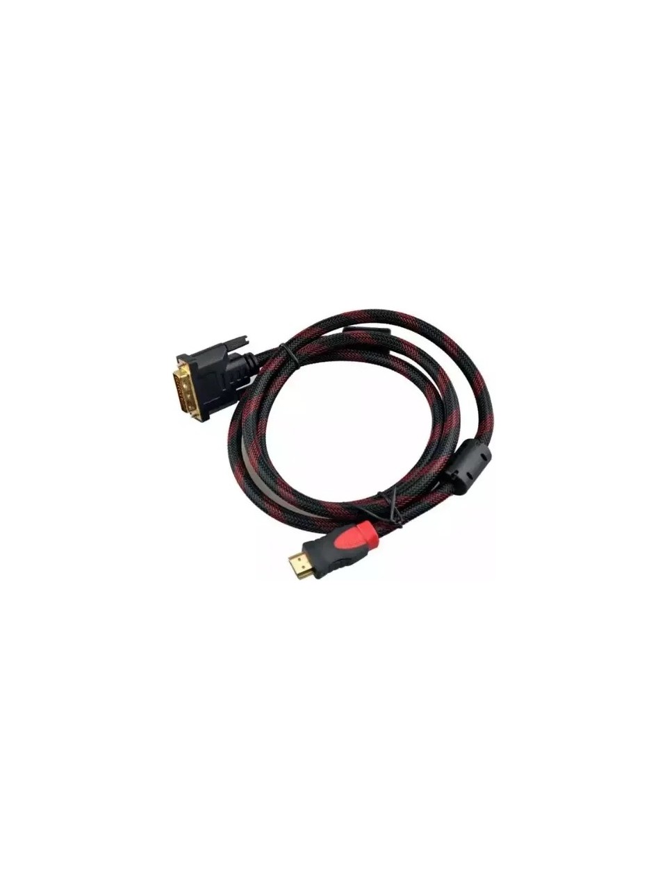 HDMI To DVI 24+1 Çevirici Dönüştürücü Monitör Kablosu 1.5 mt