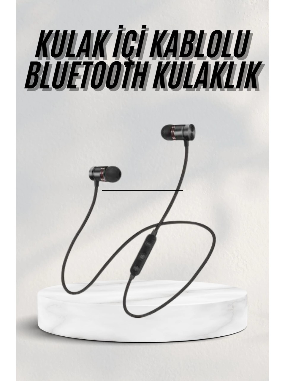 Kablolu Kulak Içi Bluetooth Kulaklık 