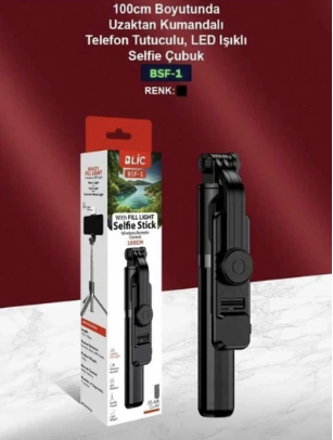 BLIC BSF-1 IŞIKLI SELFIE ÇUBUĞU 1m