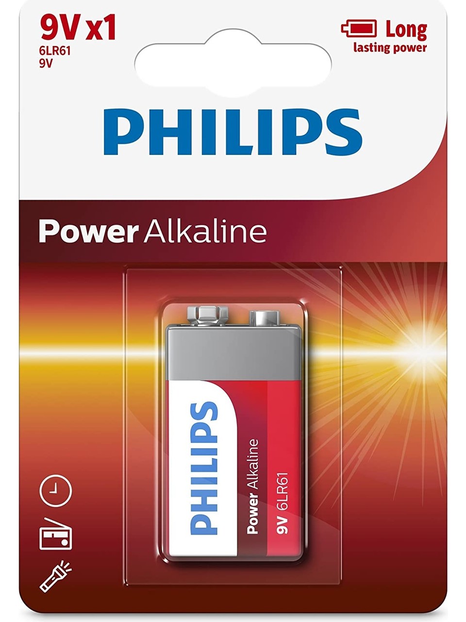 PHILIPHS 9V ALKALINE PİL