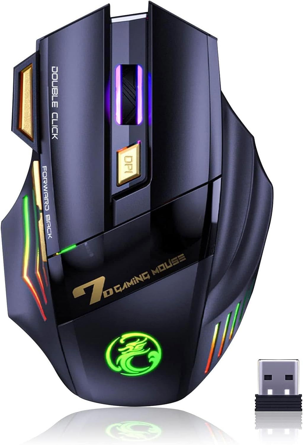 İMECE GW-X7 KABLOSUZ OYUN MOUSE ŞARJ EDİLEBİLİR