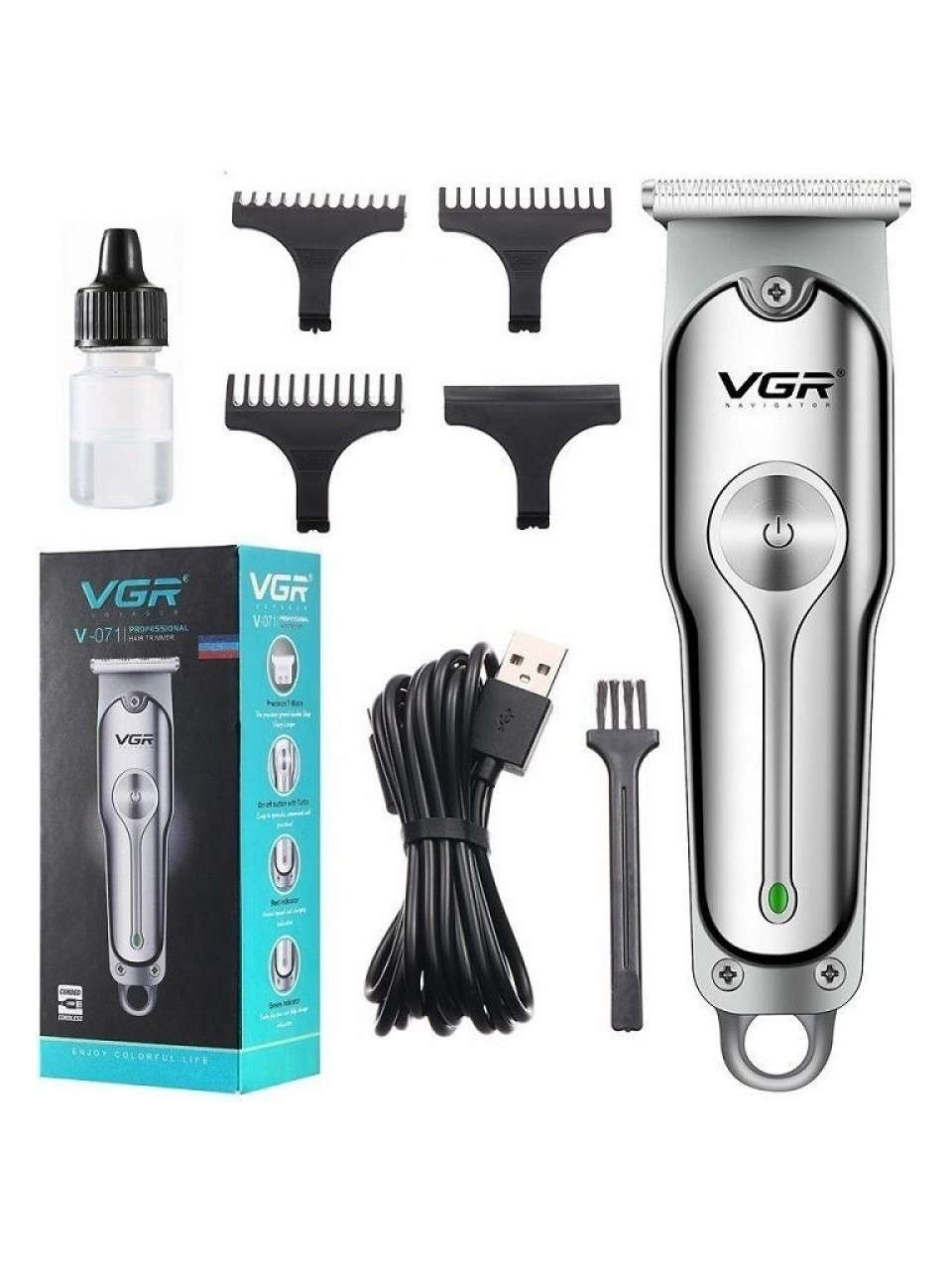 VGR V-071 PROFESYONEL ŞARJLI SAÇ KESİM MAKİNASI