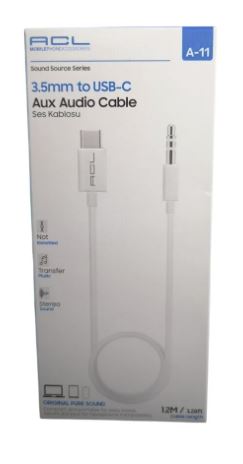 ACL A-11 3,5MM TU USB-C SES KABLOSU