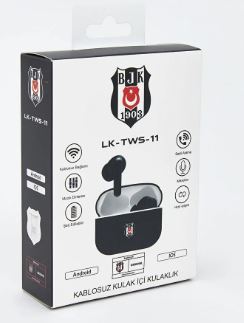 BEŞİKTAŞ LİSANSLI KABLOSUZ KULAK İÇİ KULAKLIK