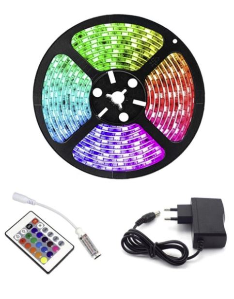 LEDOLET RGB ŞERİT LED UZAKTAN KUMANDALI
