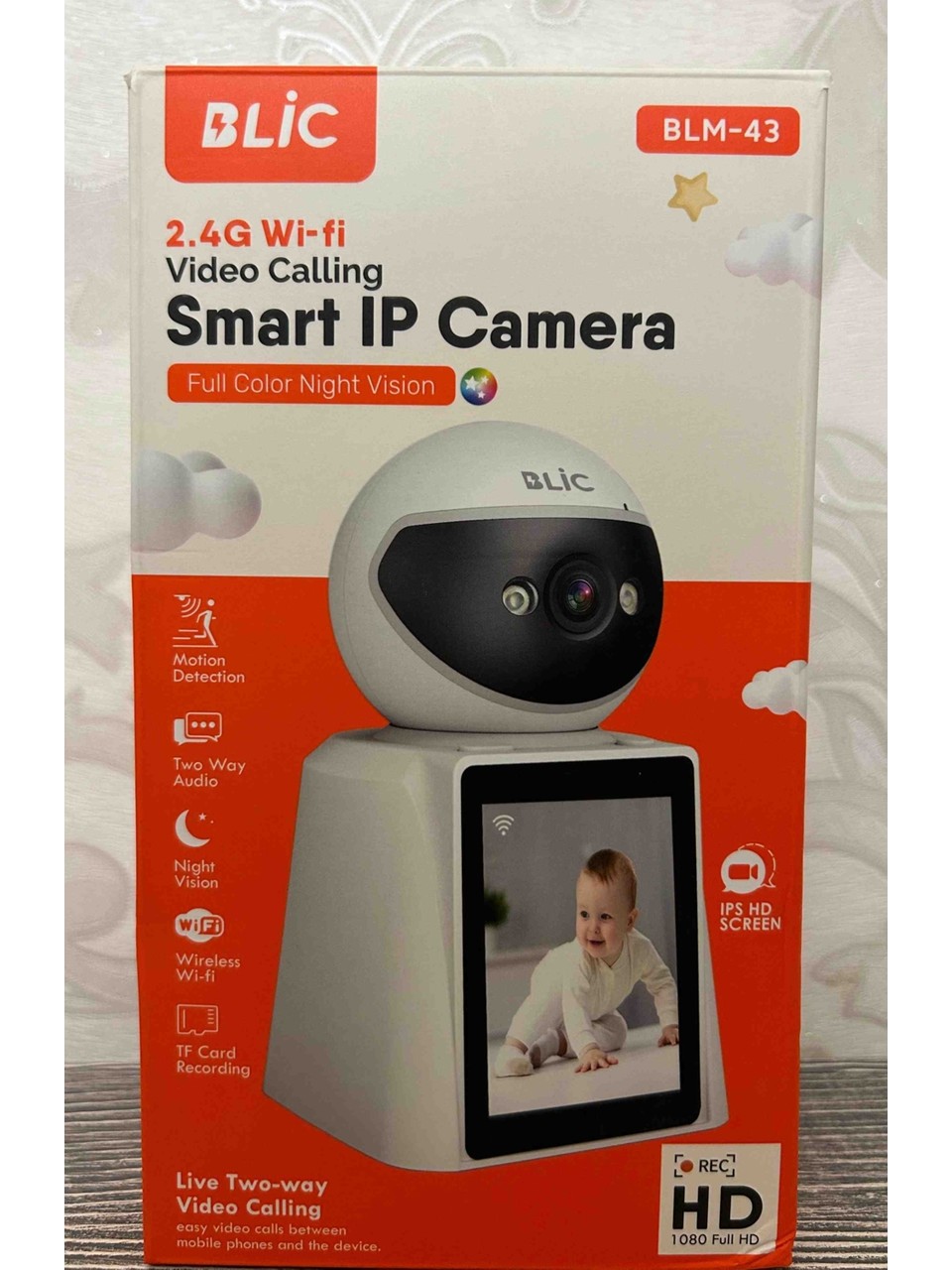 BLİC BLM-43 AKILLI IP KAMERA VİDEO KONUŞMALI