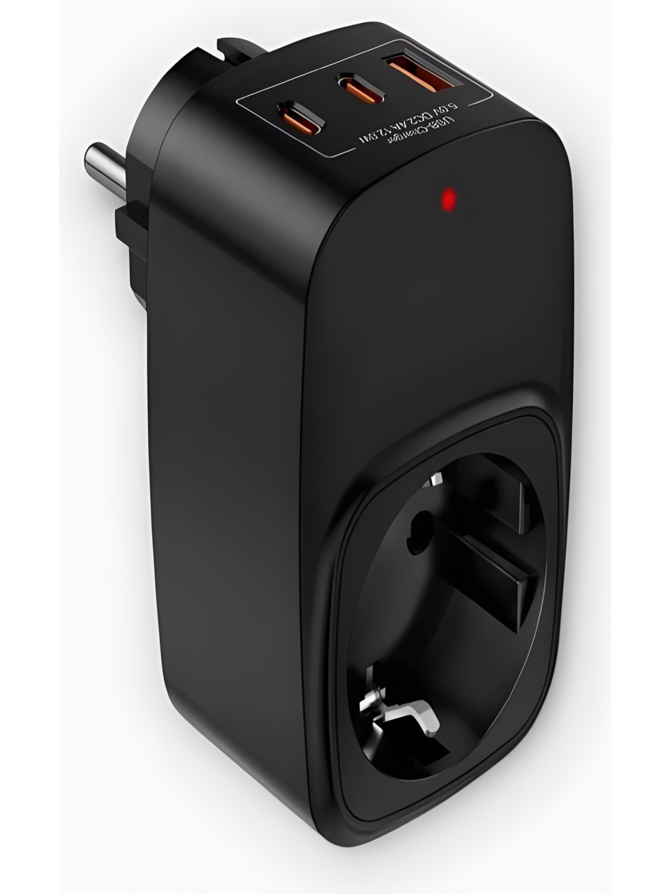 FULLTECH FTR-24 ÇOKLU DUVAR PRİZİ AKIM KORUMALI - 1XUSB 2XUSB-C