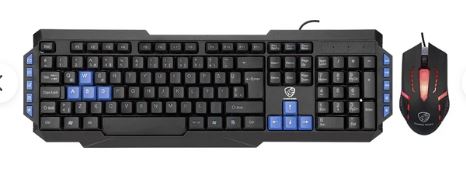 HYTECH OYUNCU KLAVYE & MOUSE KABLOLU