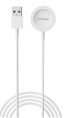 LINKAGE LWS8 Wireless 2.5W, 1 Metre Kablolu Akıllı Saat İçin Kablosuz Şarj Cihazı