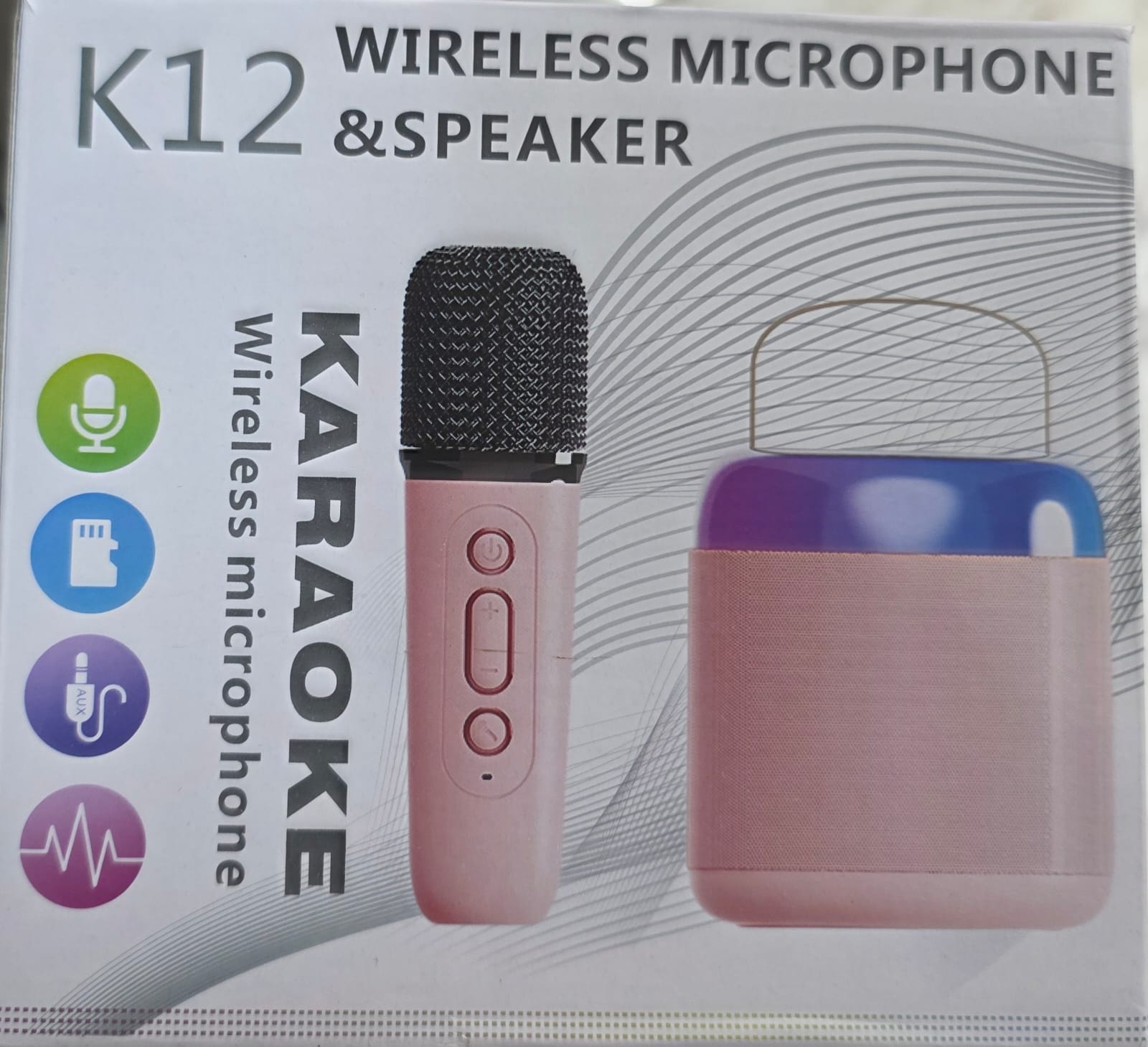 K12 KAROKE WİRELESS MICROPHONE