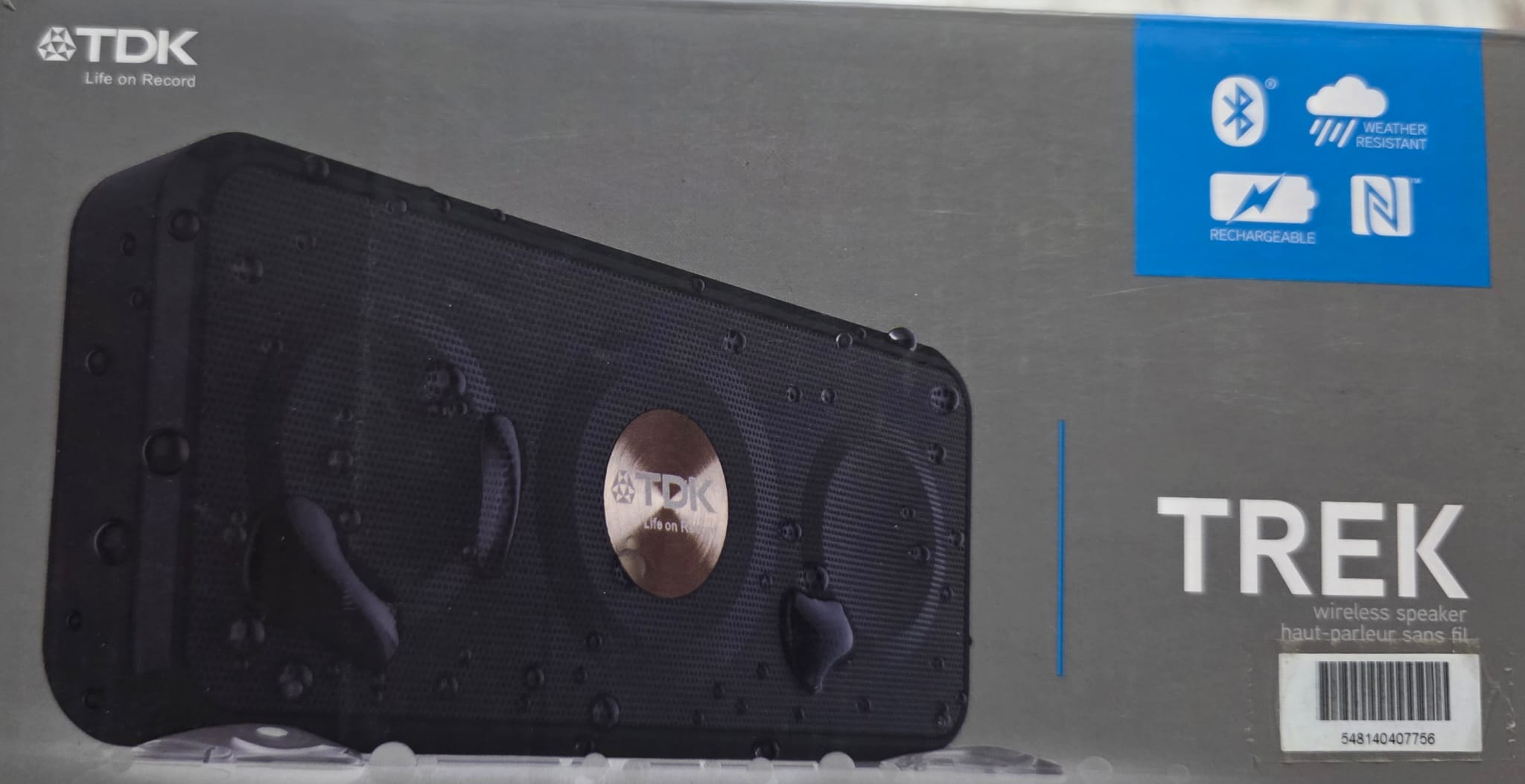 TDK TREK WIRELESS SPEAKER