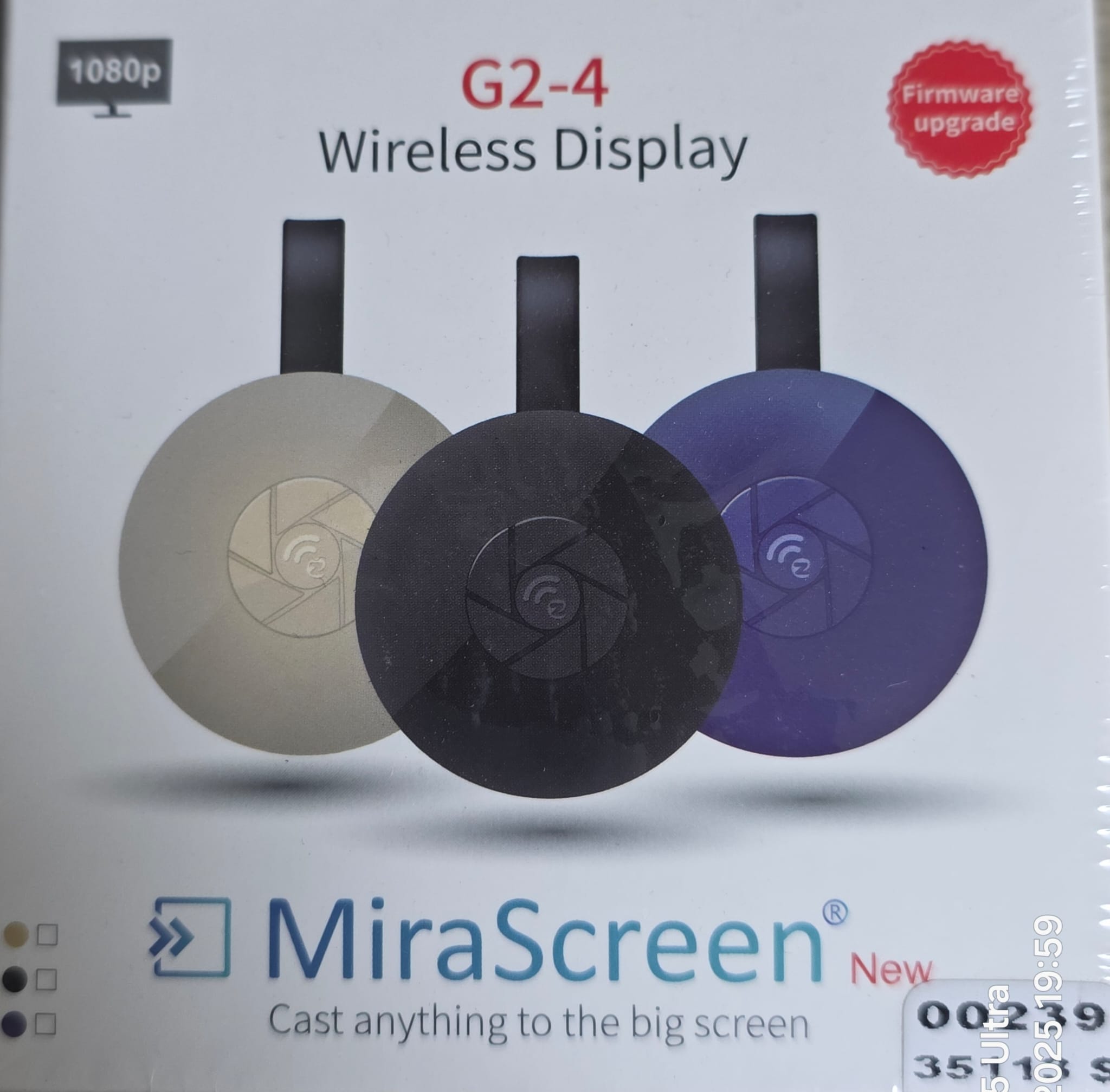 MIRASCREEN G2-4 WIRELESS DISPLAY ( TELEFONDAN TV YE GÖRÜNTÜ YANSITICI)