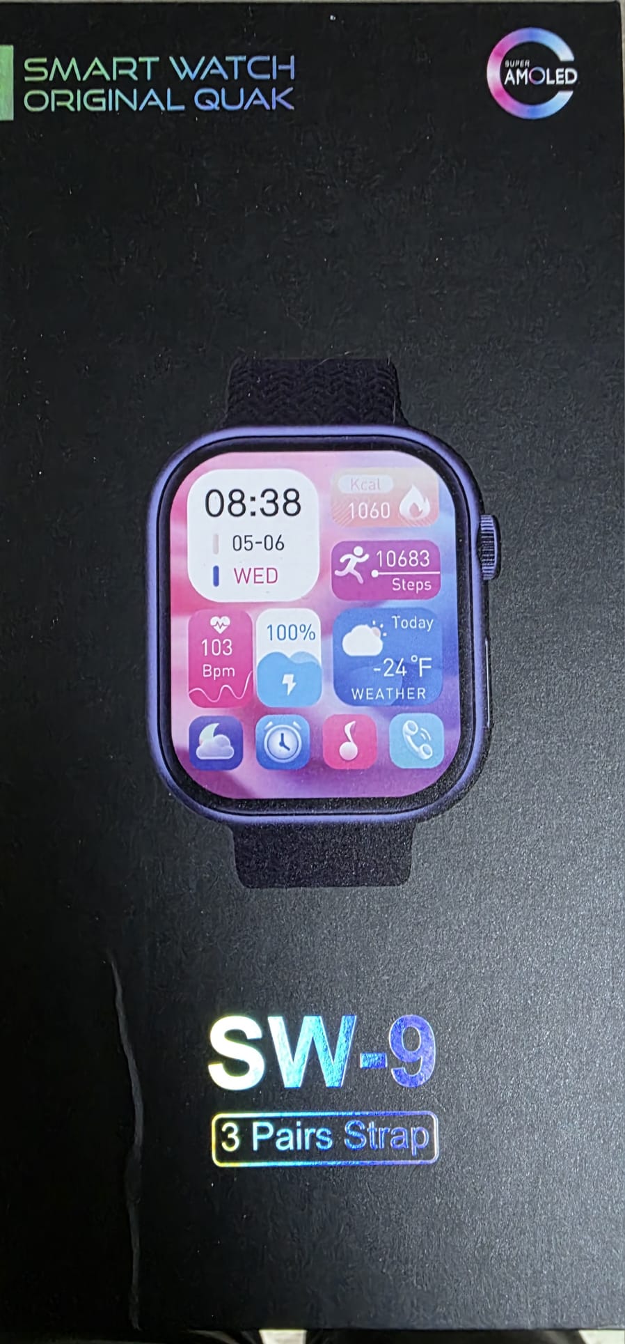 LEERFEI SMART WATCH SW-9 ORIGINAL QUAK