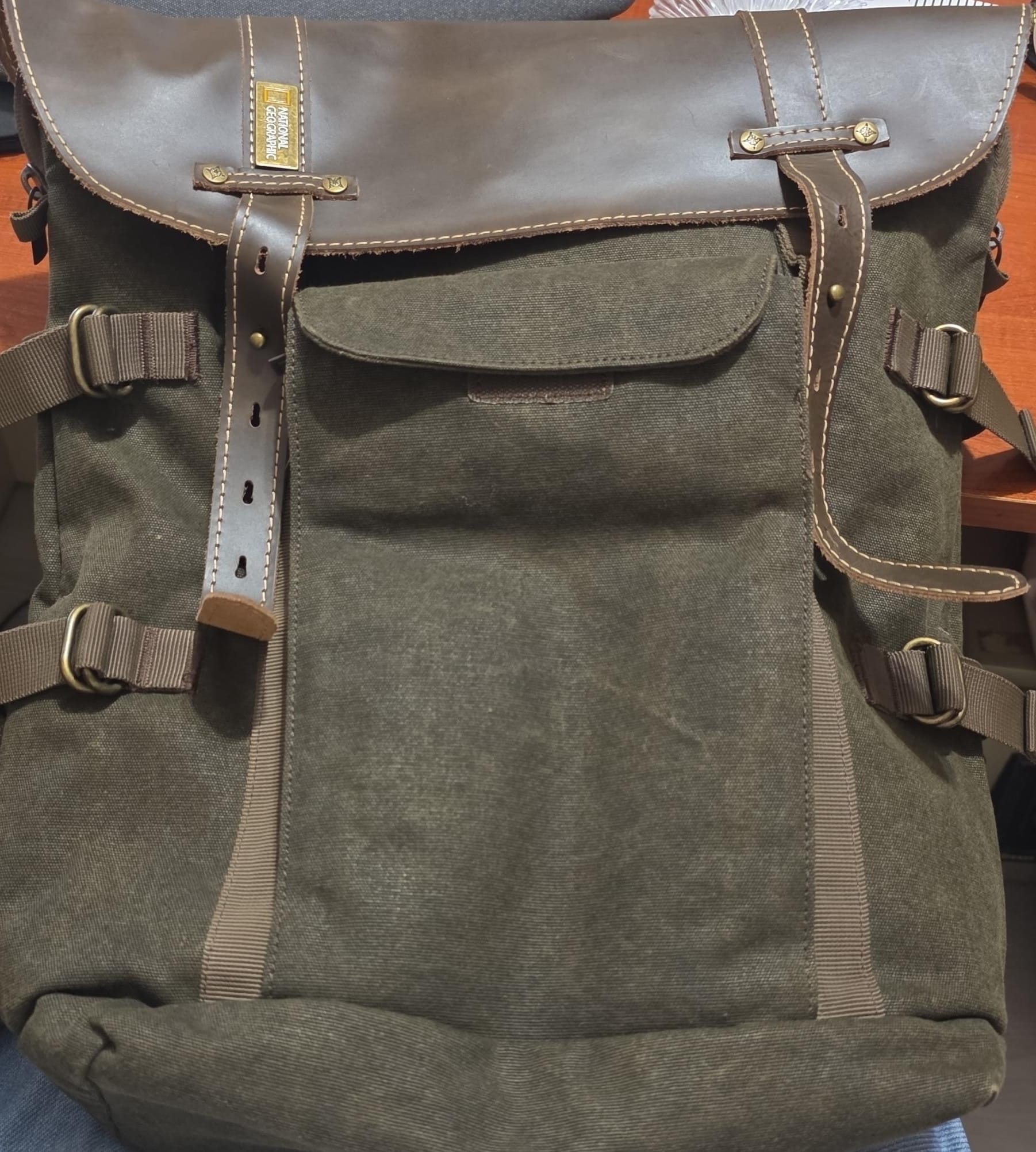 NATIONAL GEOGRAPHIC YEŞİL FOTOĞRAF SIRT ÇANTASI