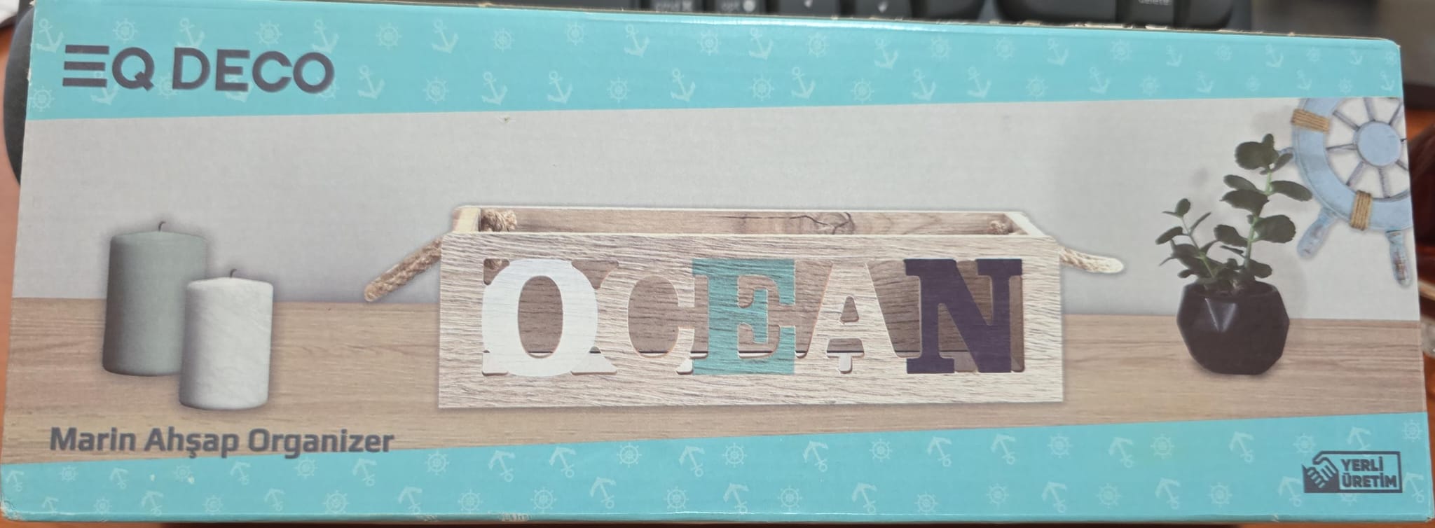 Q DECO MARİN AHŞAP ORGANIZER
