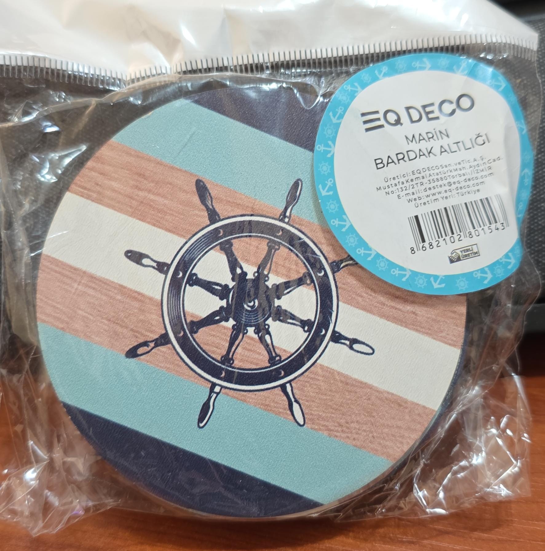 Q DECO MARIN BARDAK ALTLIĞI 5 ADET