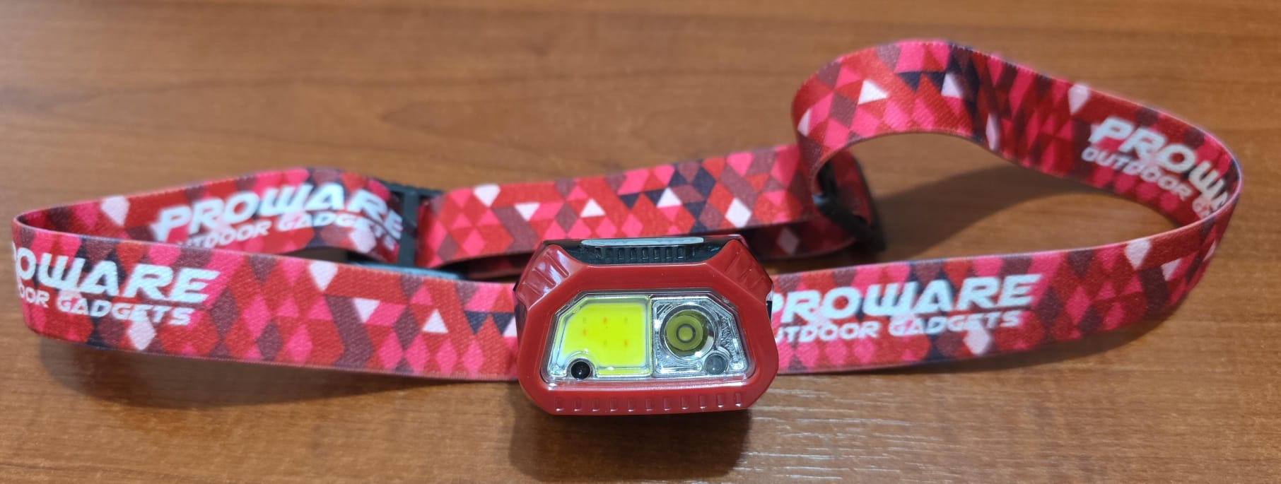 Proware Şarjlı 2 Ledli 3 Kademeli Katlanır Kafa Lambası