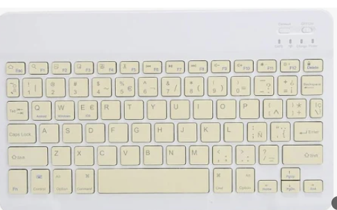 Samsung Galaxy Tab S Uyumlu Kablosuz Bluetooth Pilli  Klavye