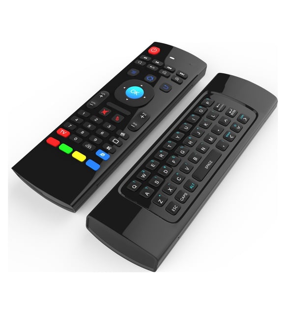 Kablosuz Klavye Mouse Smart Tv Box Pc Şarjlı Akıllı Kumanda Klavyeli Akıllı Tv Kumandası
