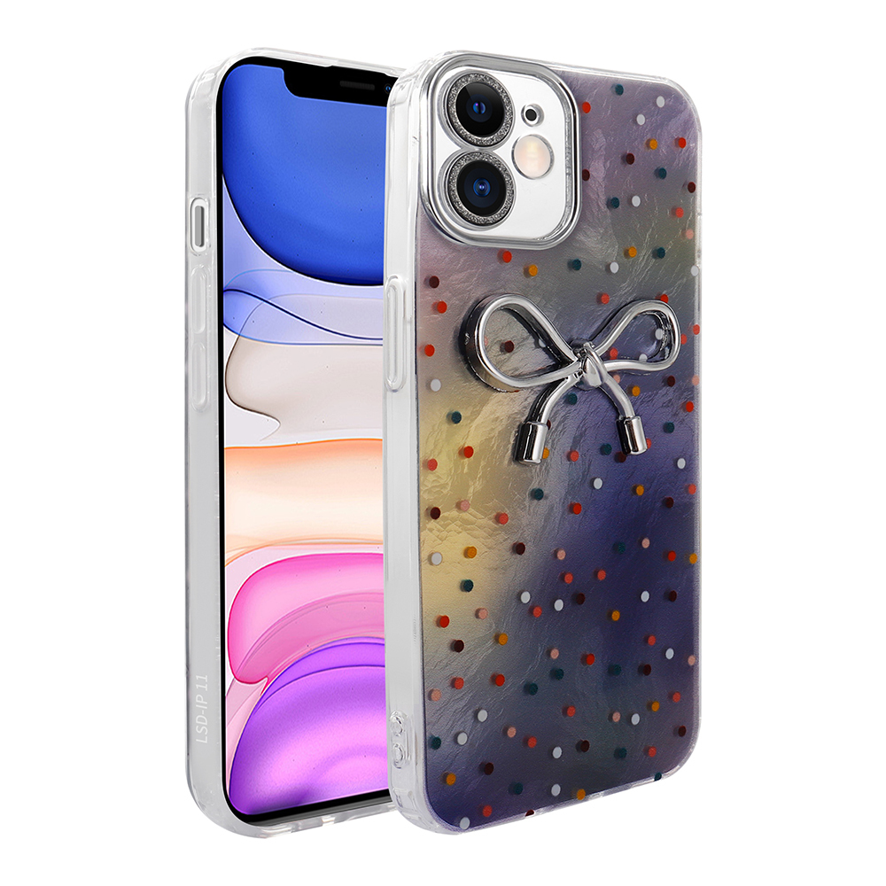 Apple iPhone 16 Kılıf Kamera Korumalı Figürlü Zore Ponti Silikon Kapak