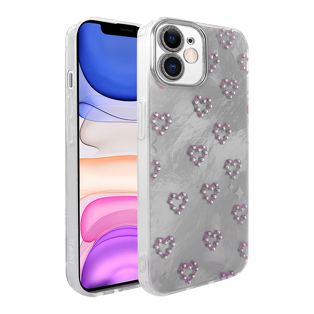 Apple iPhone 11 Kılıf Kamera Korumalı Figürlü Zore Ponti Silikon Kapak