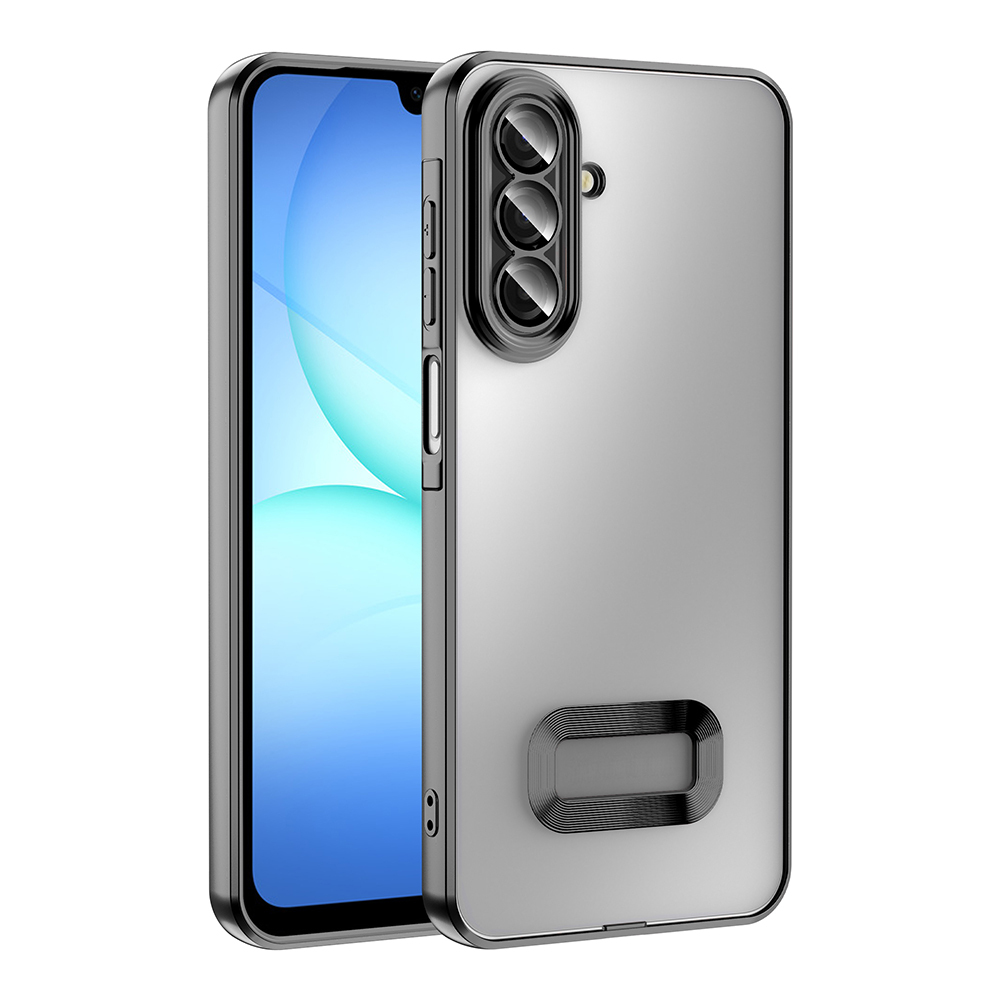 Galaxy A17 Kılıf Kamera Korumalı Logo Gösteren Zore Omega Kapak