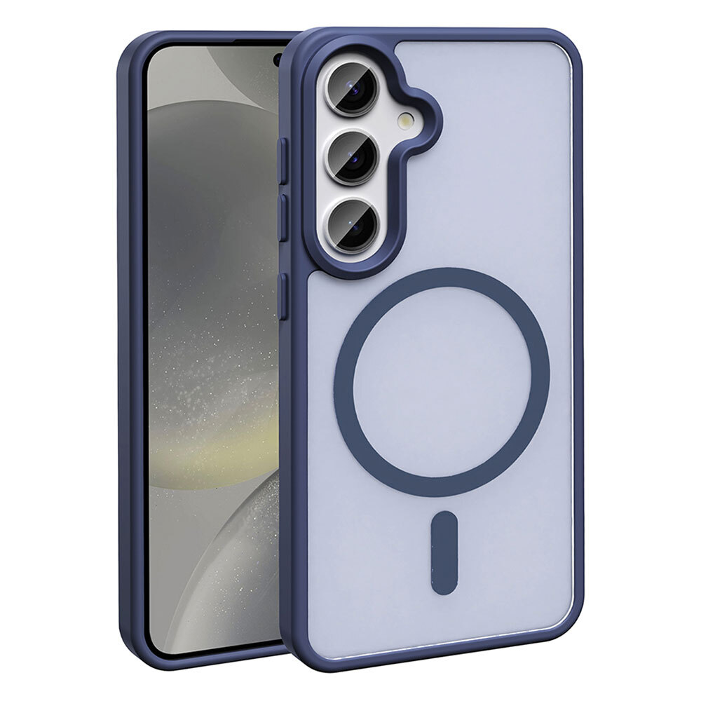 Galaxy S25 FE Kılıf M-safe Şarj Özellikli Mat Arka Yüzey Zore Sio Kapak