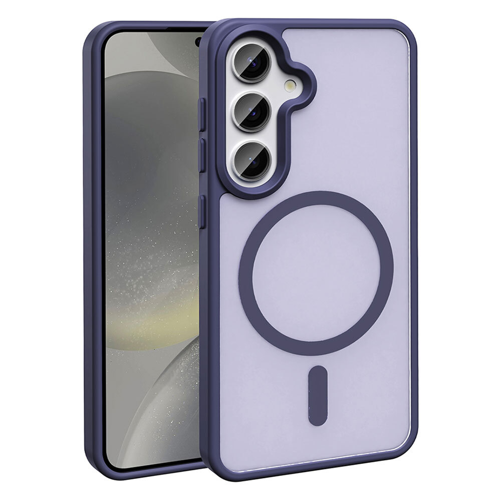 Galaxy S25 FE Kılıf M-safe Şarj Özellikli Mat Arka Yüzey Zore Sio Kapak