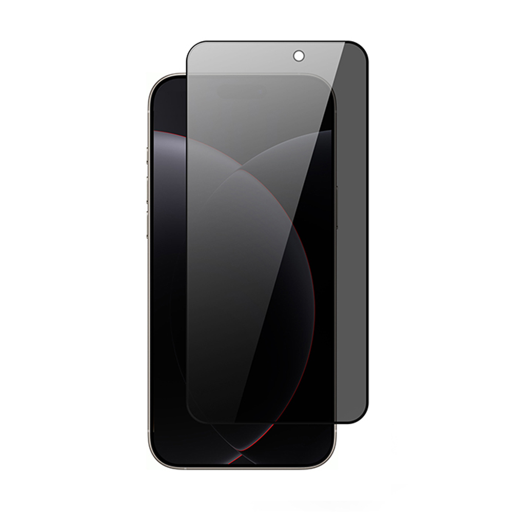 Apple iPhone 17 Pro Zore Rika Premium Privacy Temperli Cam Ekran Koruyucu