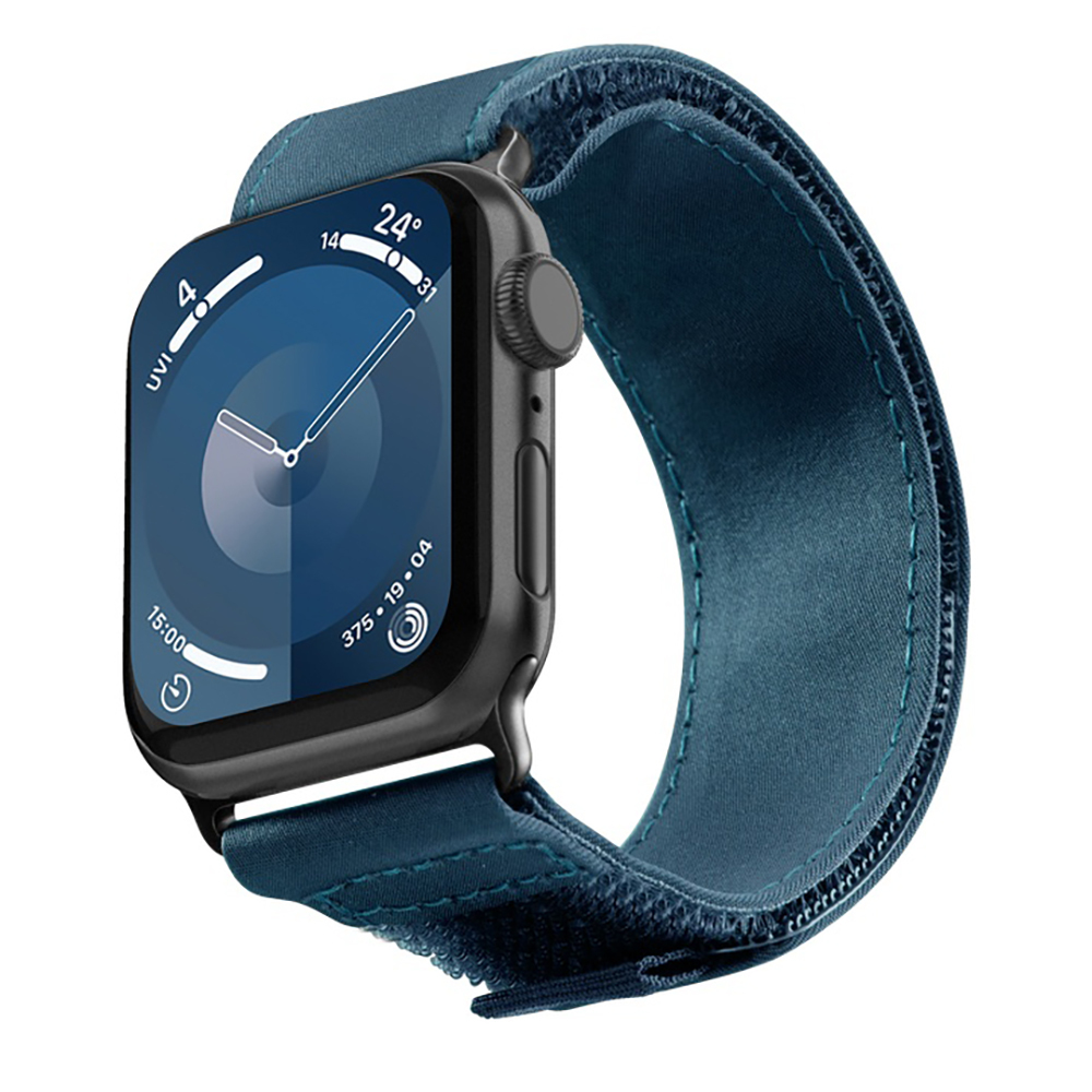 Apple Watch 42mm Raptic Canvas Serisi Kumaş Kordon mavi