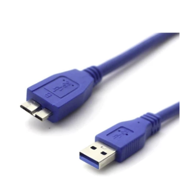 USB 3.0 Tip A USB3.0 Mikro B Erkek Adaptör Kablosu Veri Senkronizasyon Kablosu Kablosu Harici Sabit Disk HDD Süper Hızlı Kablo