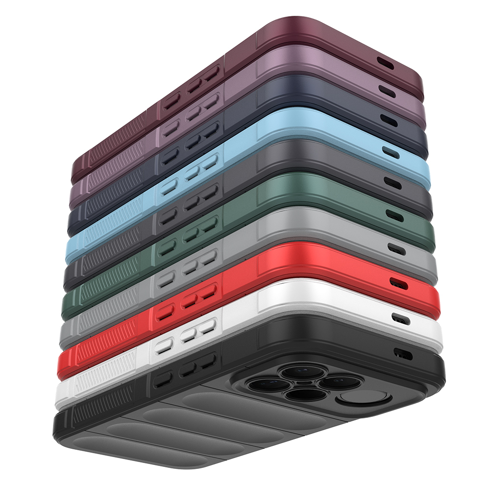 Xiaomi Poco F8 Ultra Kılıf Esnek TPU Oyuklu Arka Yüzey Tasarımlı Zore Etnik Silikon Kapak Lacivert