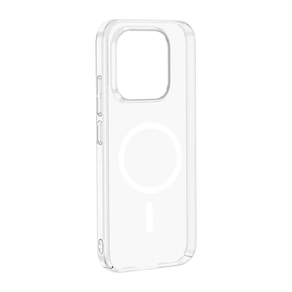Xiaomi 17T Kamera Korumalı M-Safe Şarj Özellikli Şeffaf Zore London Sert PC Kapak
