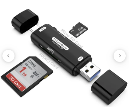Micro Sd Kart Okuyucu Type C To USB 3.0 Çevirici 5 Gbps Otg Hafıza Kartı Okuyucu Adaptör Micro Sd Card Reader Rktsd
