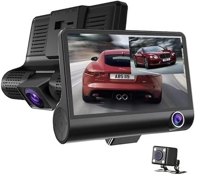 Apprise Araç Içi Dvr Kamera Full Hd 3 Kameralı Araç Kamerası
