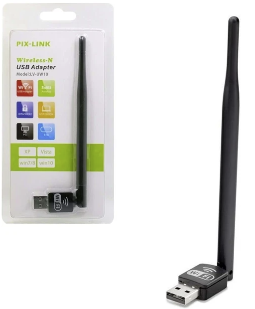 PIX-LINK WIRELESS-N USB ADAPTÖRÜ