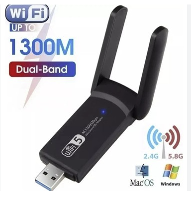 AC1300 WIFI 5 DUAL BAND WIRELESS ADAPTÖR