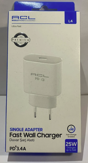 ACL TYPE-C HIZLI ŞARJ ADAPTÖRÜ