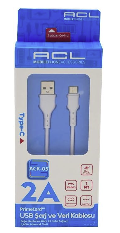 ACL USB - TYPE-C KABLO 1M