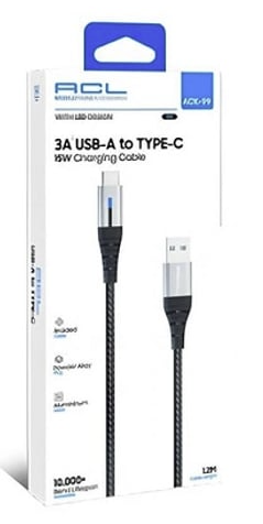 ACL USB-C TO C 60W ŞARJ KABLOSU 