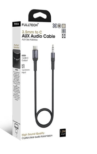 FULLTECH 3.5MM TOTYPE-C AUX AUDIO KABLO