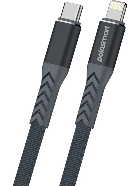 POLOSMART PBS420 ŞARJ VE DATA KABLOSU TYPE-C TO LİGHTNİNG