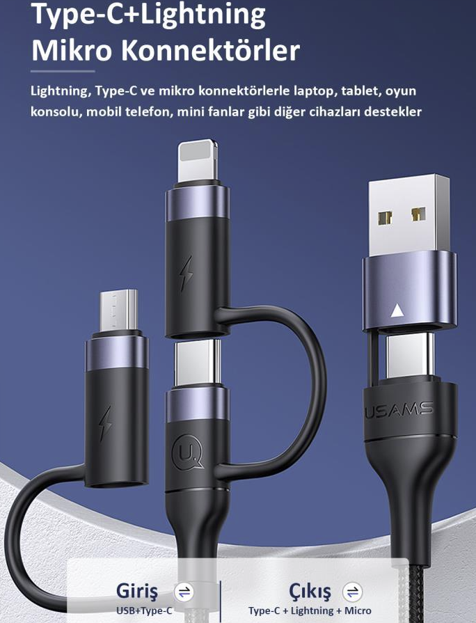 ACL HIZLI ŞARJ KABLO ACK-122 