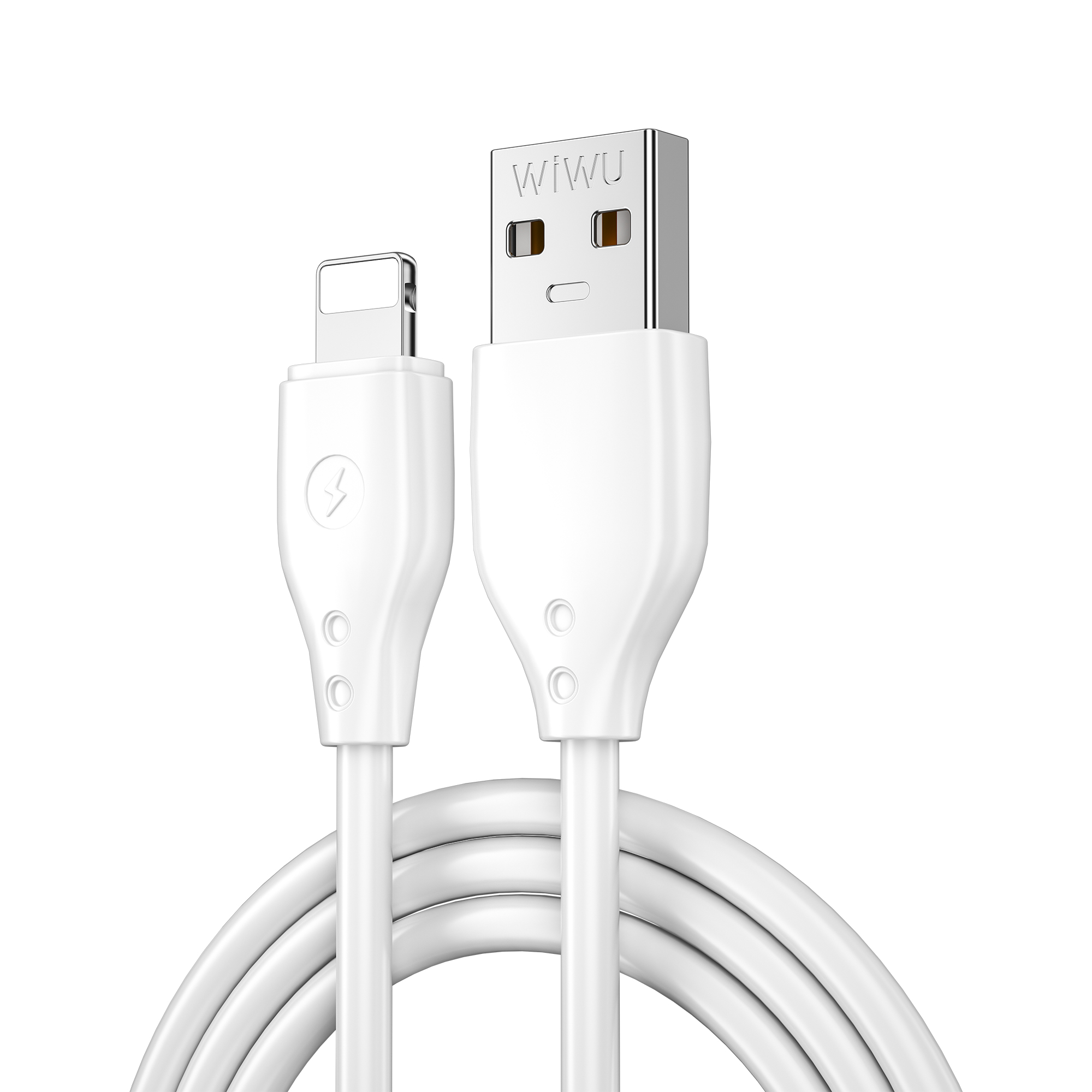 WIWU LIGHTNING TO USB KABLO 2M BEYAZ