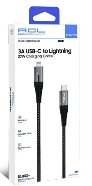 ACL TYPE-C TO LIGHTNING ŞARJ KABLOSU