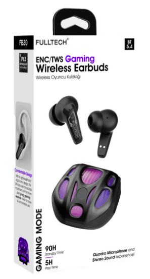FULLTECH PROFESYONEL WİRELESS IŞIKLI OYUNCU KULAKLIĞI