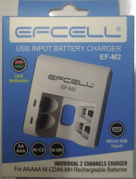 EFCELL PİL ŞARJ CİHAZI EF-M2