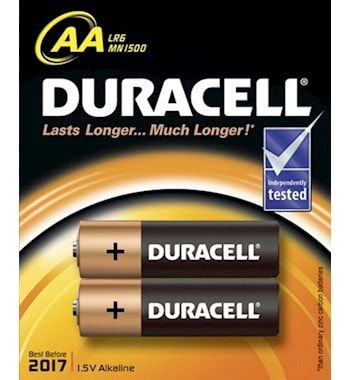 DURACELL AA 2x1 1.5v ALKALINE